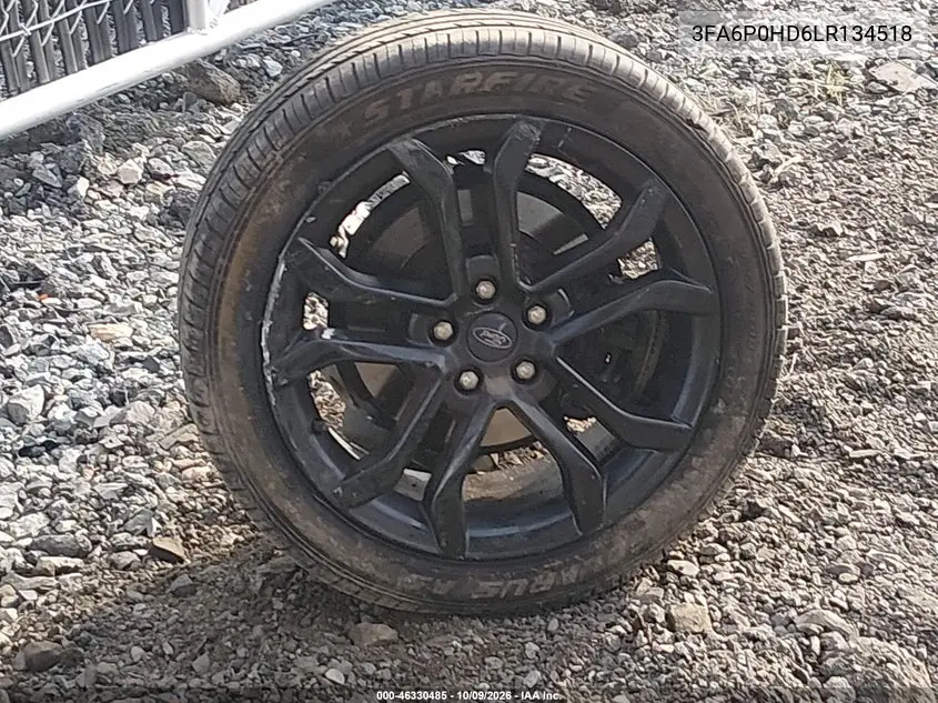 2020 FORD FUSION VIN 3FA6P0HD6LR134518 — фото 12