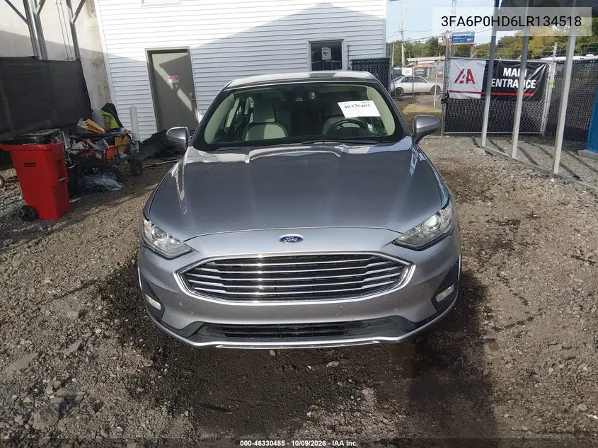 2020 FORD FUSION VIN 3FA6P0HD6LR134518 — фото 13