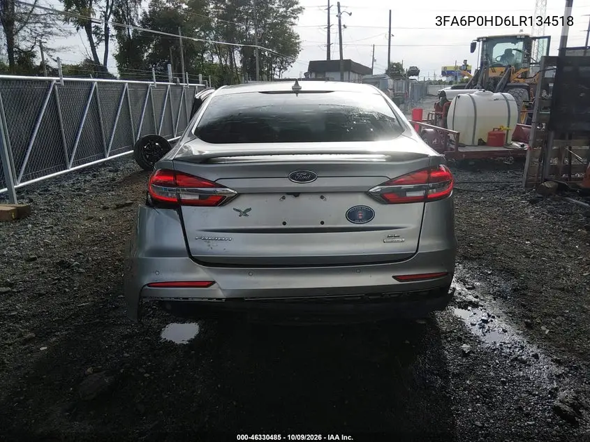 2020 FORD FUSION VIN 3FA6P0HD6LR134518 — фото 17