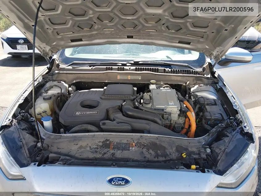 2020 FORD FUSION VIN 3FA6P0LU7LR200596 — фото 10