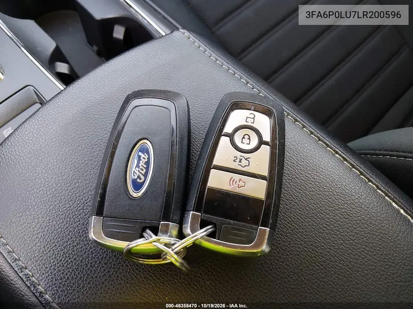 2020 FORD FUSION VIN 3FA6P0LU7LR200596 — фото 11