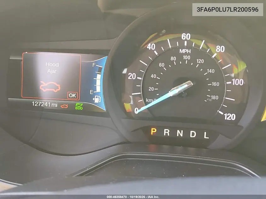 2020 FORD FUSION VIN 3FA6P0LU7LR200596 — фото 15
