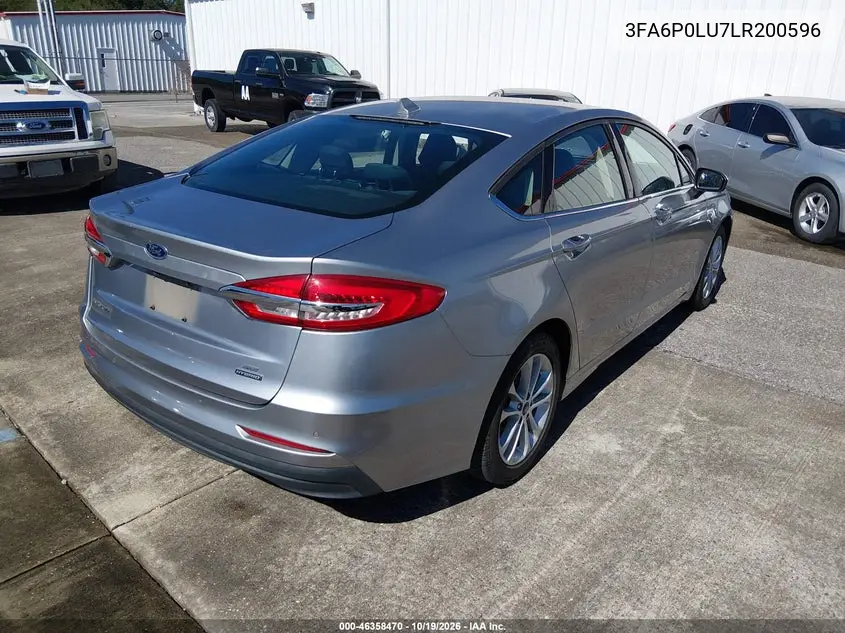 2020 FORD FUSION VIN 3FA6P0LU7LR200596 — фото 4