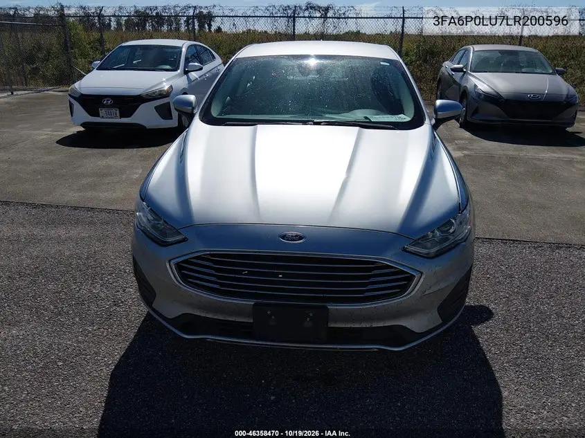 2020 FORD FUSION VIN 3FA6P0LU7LR200596 — фото 6