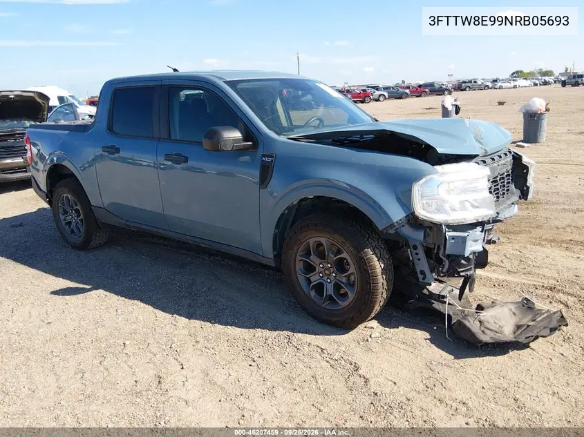 FORD MAVERICK 2022, VIN 3FTTW8E99NRB05693