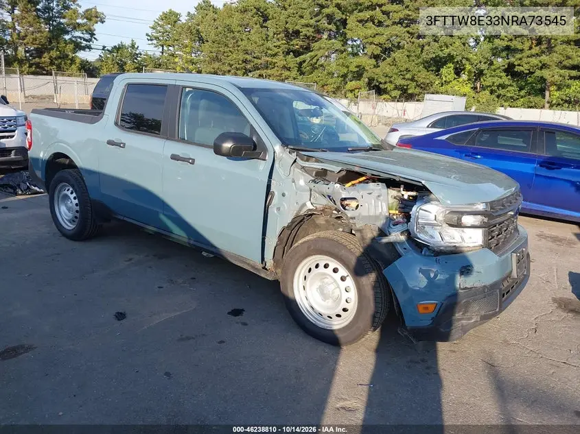 FORD MAVERICK 2022, VIN 3FTTW8E33NRA73545