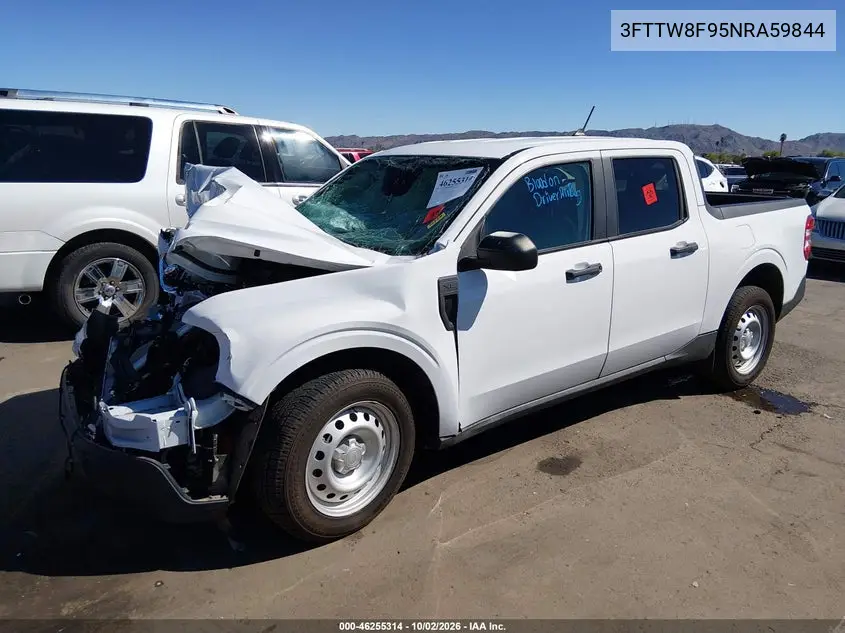 2022 FORD MAVERICK VIN 3FTTW8F95NRA59844 — фото 2