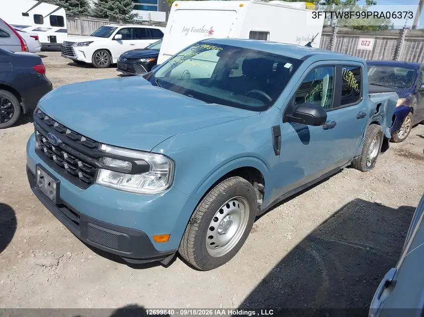 2023 FORD MAVERICK VIN 3FTTW8F99PRA06373 — фото 2