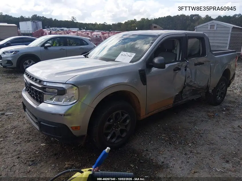 2023 FORD MAVERICK VIN 3FTTW8E35PRA60945 — фото 2