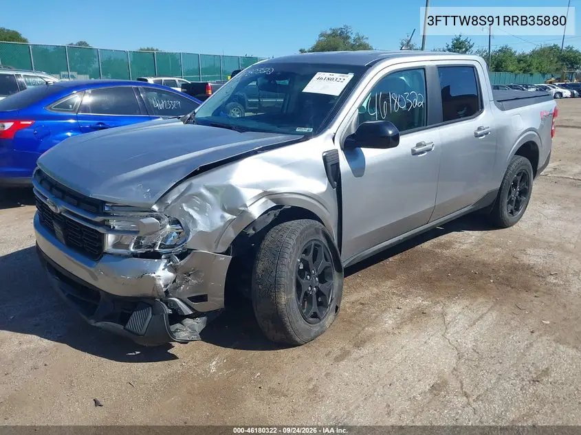2024 FORD MAVERICK VIN 3FTTW8S91RRB35880 — фото 2