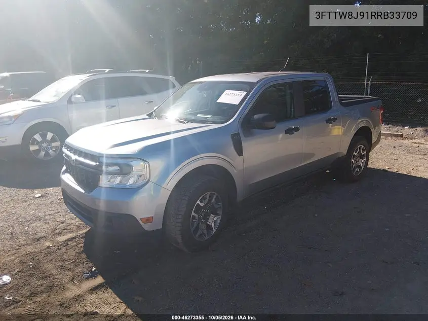 2024 FORD MAVERICK VIN 3FTTW8J91RRB33709 — фото 2