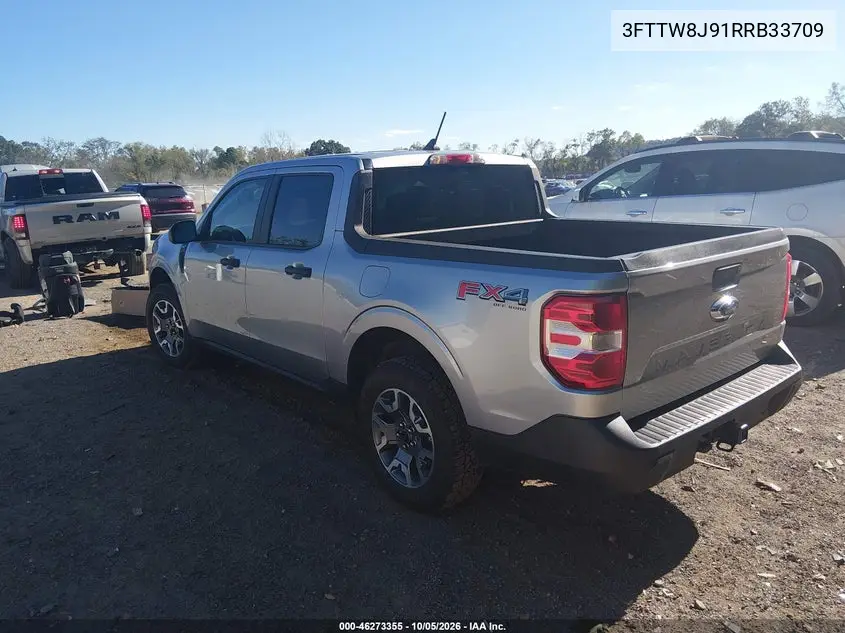 2024 FORD MAVERICK VIN 3FTTW8J91RRB33709 — фото 3