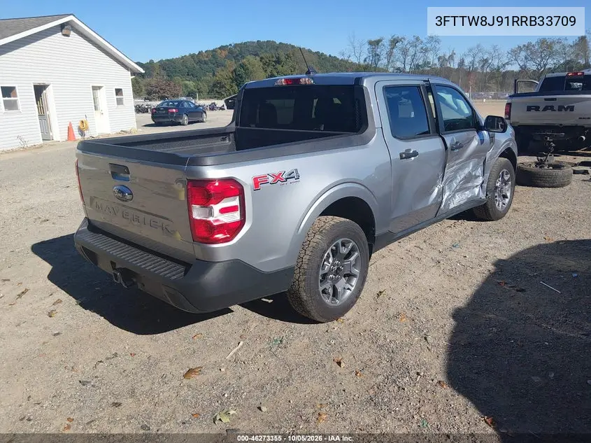 2024 FORD MAVERICK VIN 3FTTW8J91RRB33709 — фото 4
