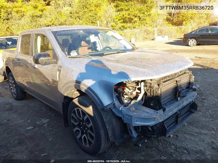 FORD MAVERICK 2024, VIN 3FTTW8M35RRB36720