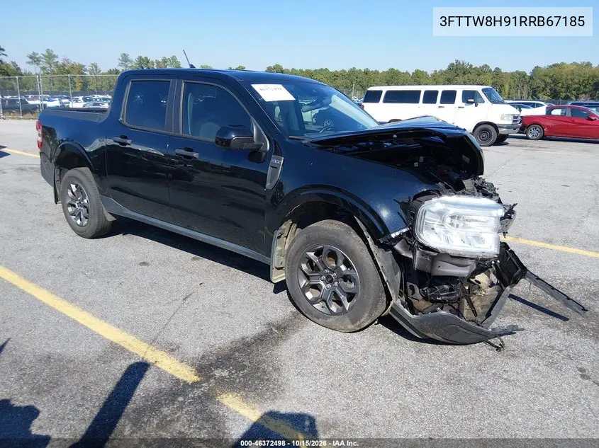 FORD MAVERICK 2024, VIN 3FTTW8H91RRB67185