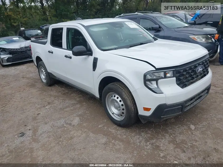 FORD MAVERICK 2025, VIN 3FTTW8A36SRA58183