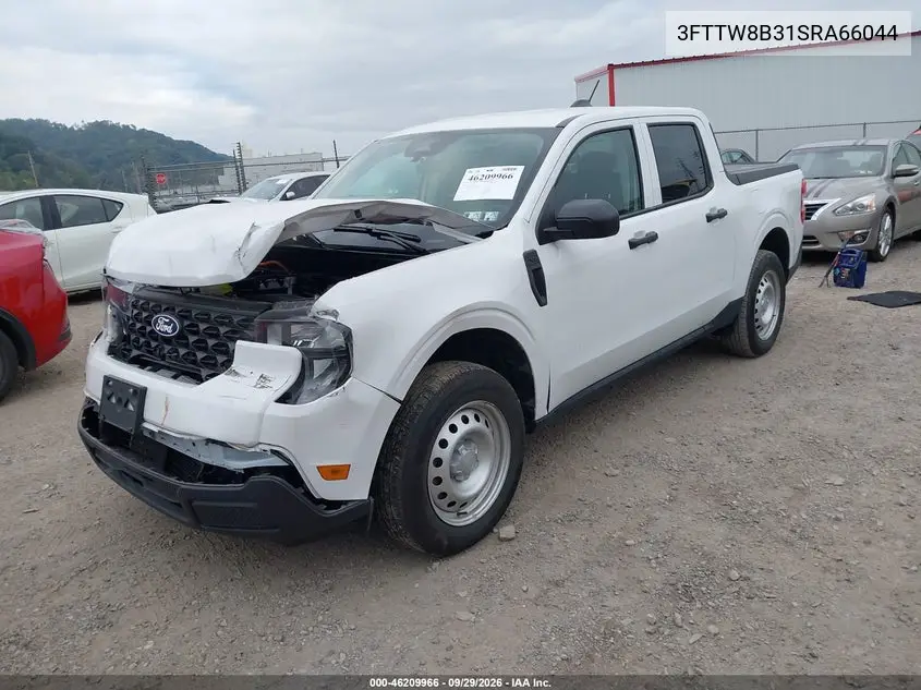 2025 FORD MAVERICK VIN 3FTTW8B31SRA66044 — фото 2