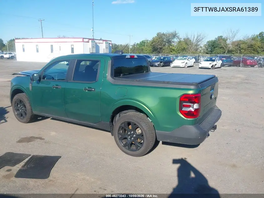2025 FORD MAVERICK VIN 3FTTW8JAXSRA61389 — фото 3