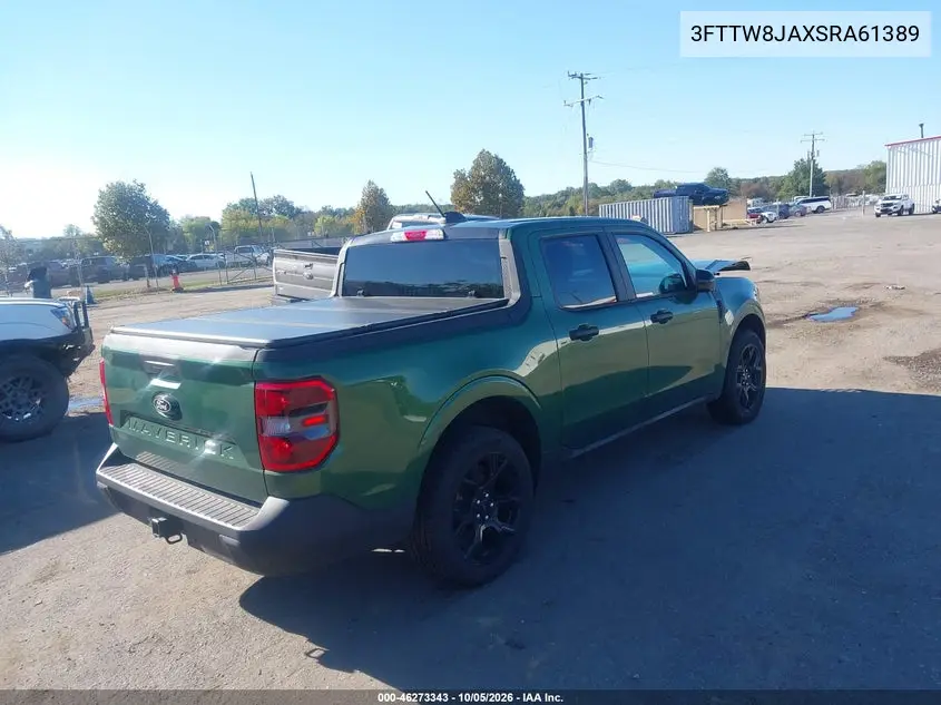 2025 FORD MAVERICK VIN 3FTTW8JAXSRA61389 — фото 4