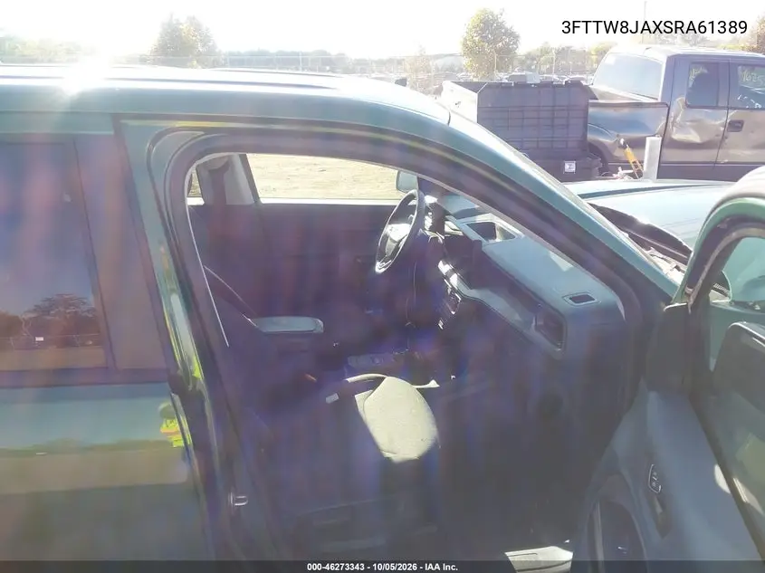 2025 FORD MAVERICK VIN 3FTTW8JAXSRA61389 — фото 5