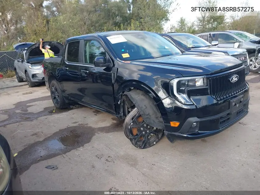 FORD MAVERICK 2025, VIN 3FTCW8TA8SRB57275