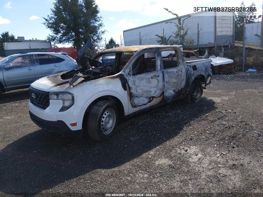 2025 FORD MAVERICK VIN 3FTTW8B37SRB28286 — фото 2