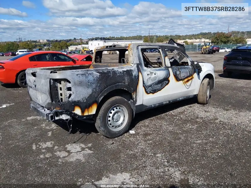 2025 FORD MAVERICK VIN 3FTTW8B37SRB28286 — фото 4