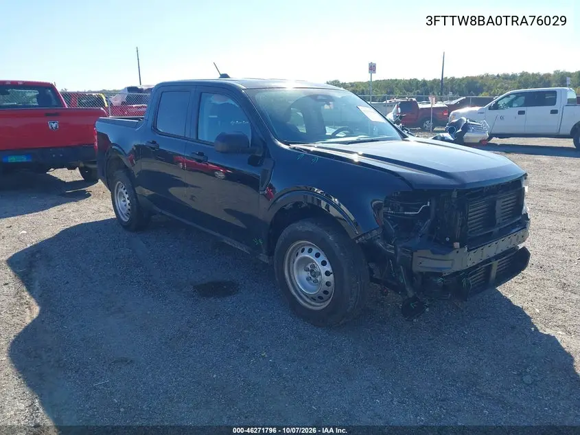 FORD MAVERICK 2026, VIN 3FTTW8BA0TRA76029