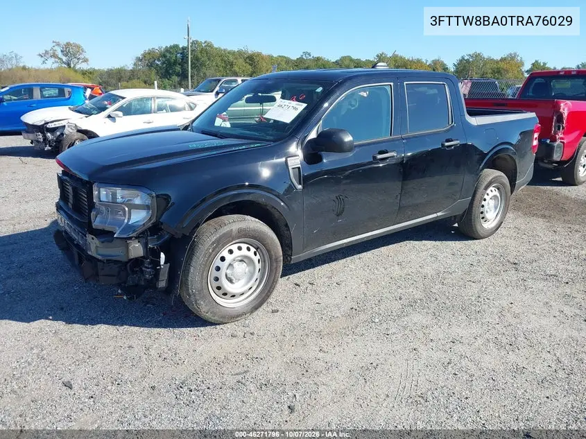 2026 FORD MAVERICK VIN 3FTTW8BA0TRA76029 — фото 2