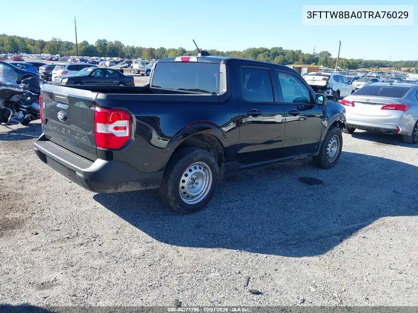 2026 FORD MAVERICK VIN 3FTTW8BA0TRA76029 — фото 4