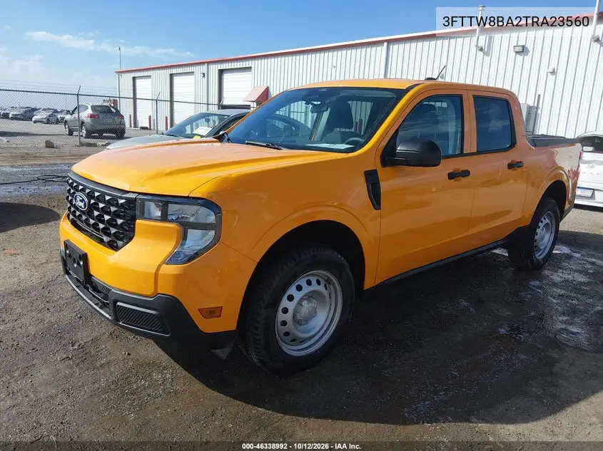 2026 FORD MAVERICK VIN 3FTTW8BA2TRA23560 — фото 2