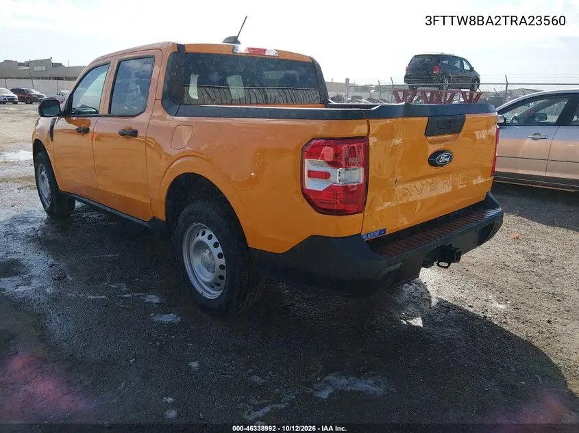 2026 FORD MAVERICK VIN 3FTTW8BA2TRA23560 — фото 3
