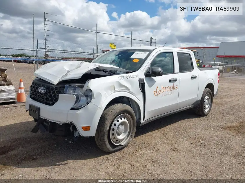 2026 FORD MAVERICK VIN 3FTTW8BA0TRA59909 — фото 2