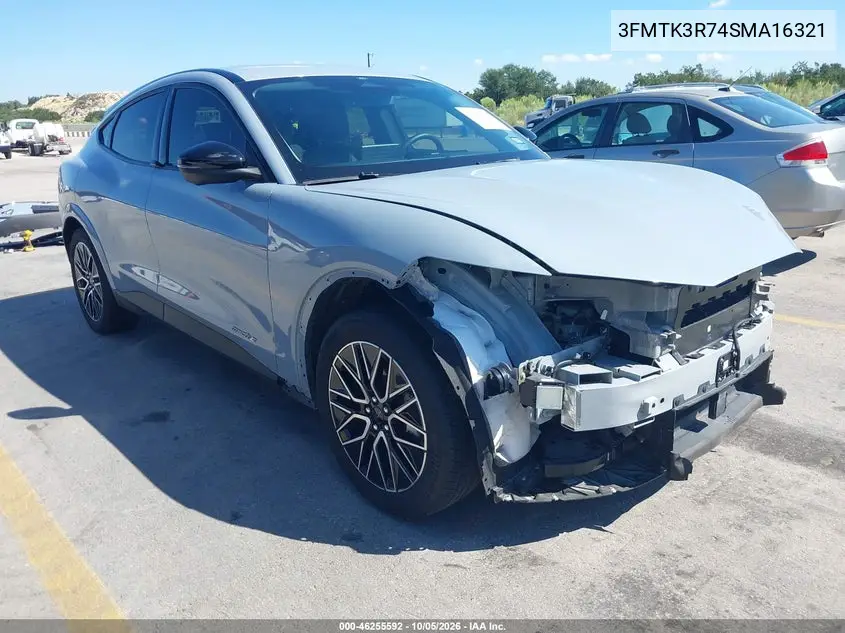 FORD MUSTANG MACH-E 2025, VIN 3FMTK3R74SMA16321
