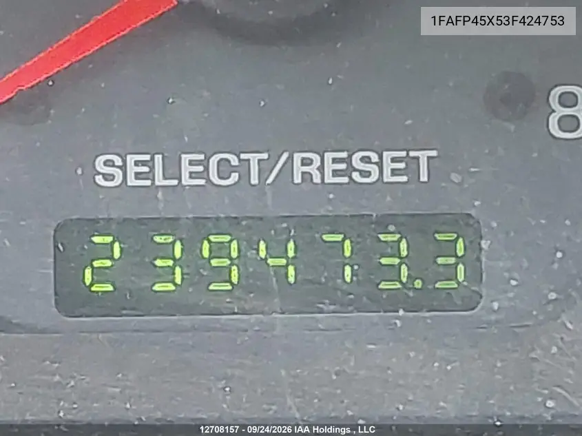 2003 FORD MUSTANG VIN 1FAFP45X53F424753 — фото 16
