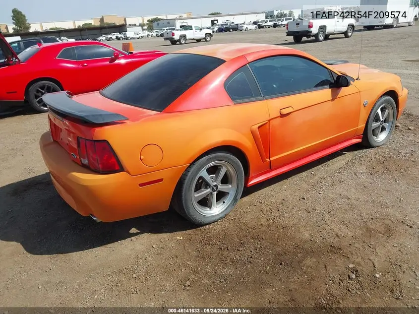 2004 FORD MUSTANG VIN 1FAFP42R54F209574 — фото 4