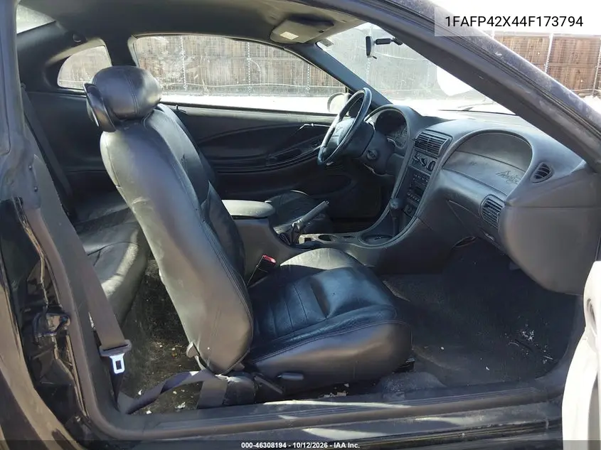 2004 FORD MUSTANG VIN 1FAFP42X44F173794 — фото 5