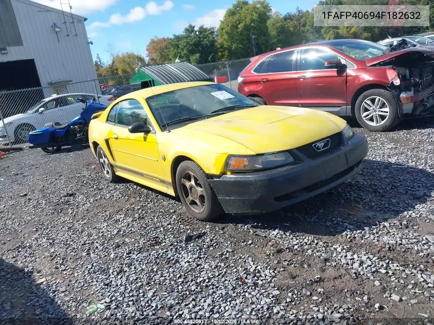 FORD MUSTANG 2004, VIN 1FAFP40694F182632