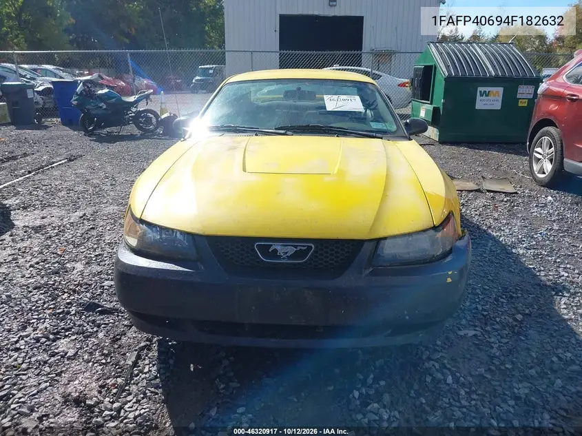2004 FORD MUSTANG VIN 1FAFP40694F182632 — фото 12