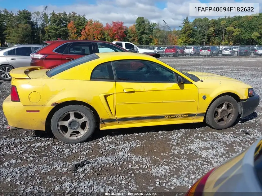 2004 FORD MUSTANG VIN 1FAFP40694F182632 — фото 13