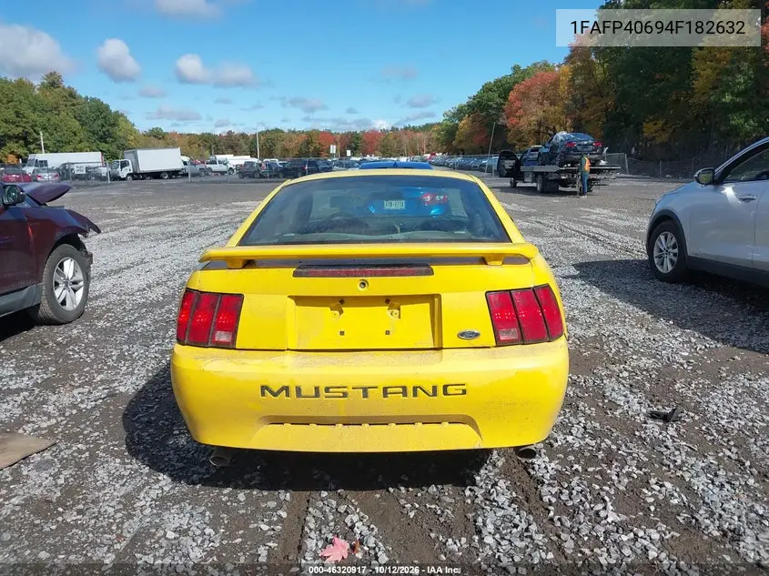 2004 FORD MUSTANG VIN 1FAFP40694F182632 — фото 16