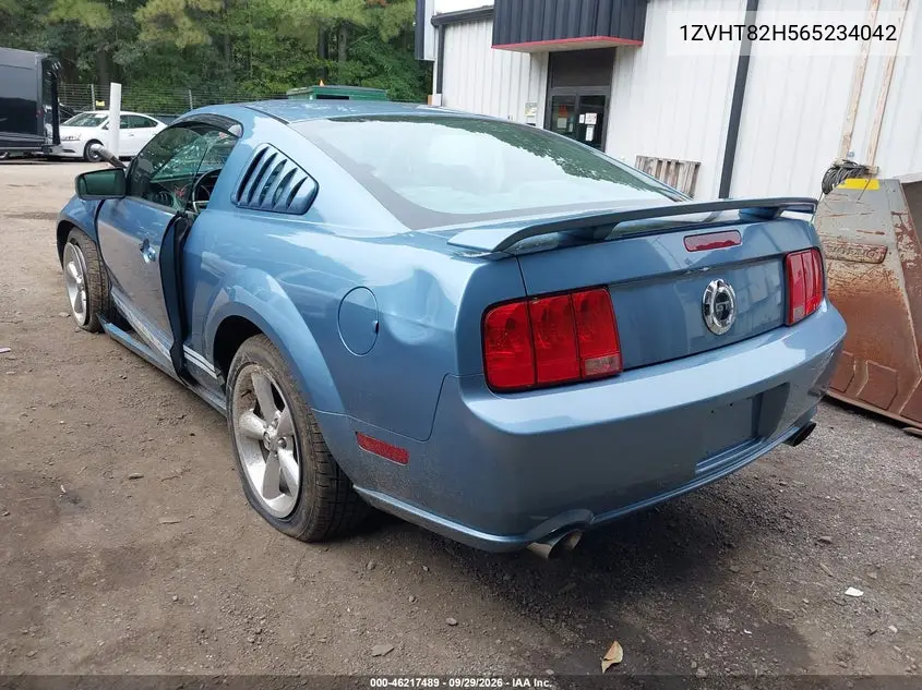 2006 FORD MUSTANG VIN 1ZVHT82H565234042 — фото 3