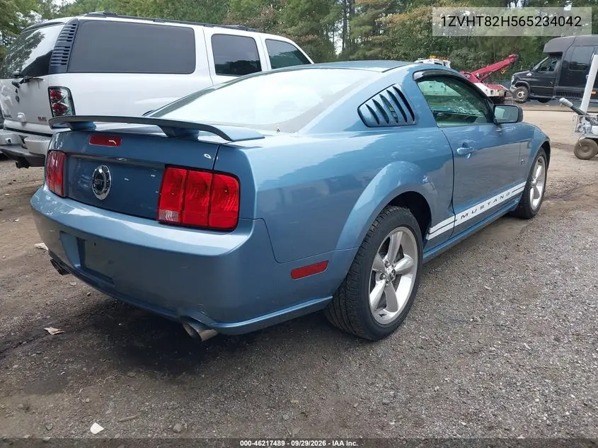 2006 FORD MUSTANG VIN 1ZVHT82H565234042 — фото 4
