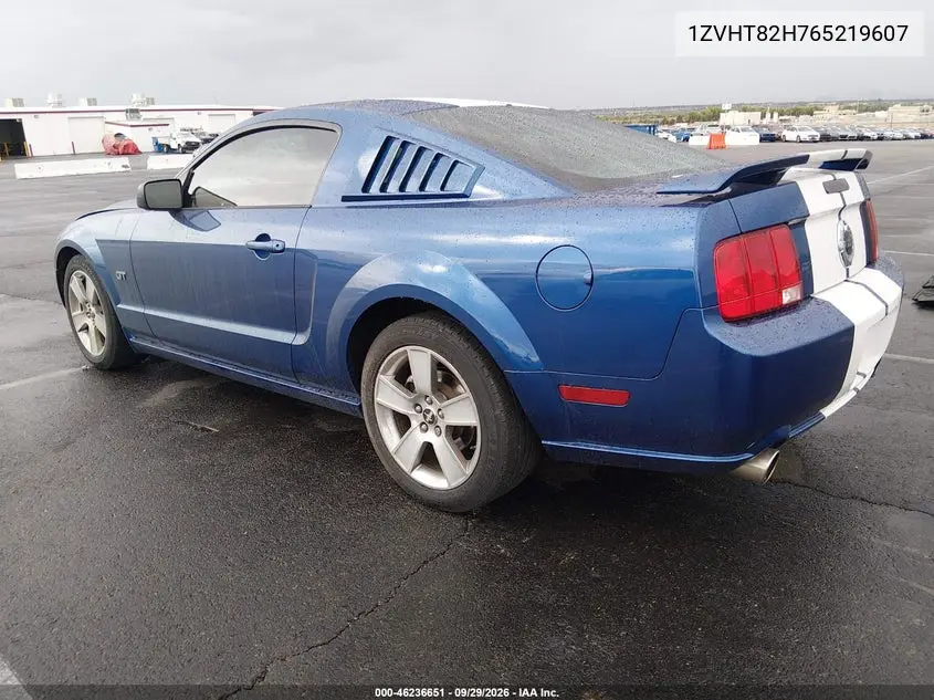 2006 FORD MUSTANG VIN 1ZVHT82H765219607 — фото 3