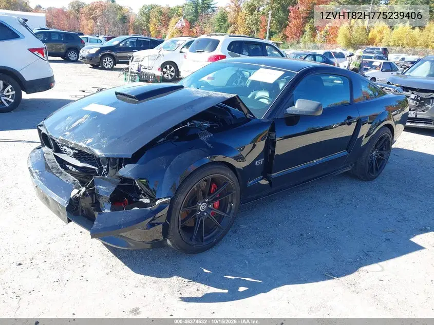 2007 FORD MUSTANG VIN 1ZVHT82H775239406 — фото 2