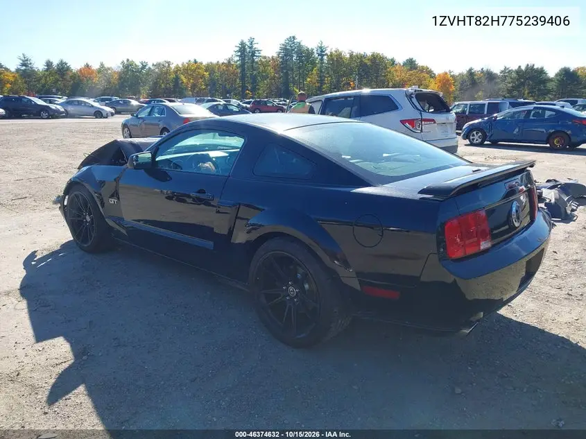 2007 FORD MUSTANG VIN 1ZVHT82H775239406 — фото 3