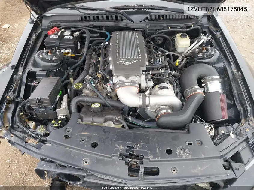 2008 FORD MUSTANG VIN 1ZVHT82H685175845 — фото 10