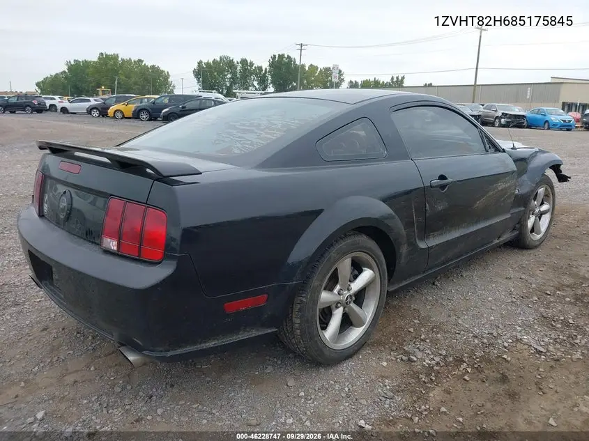 2008 FORD MUSTANG VIN 1ZVHT82H685175845 — фото 4