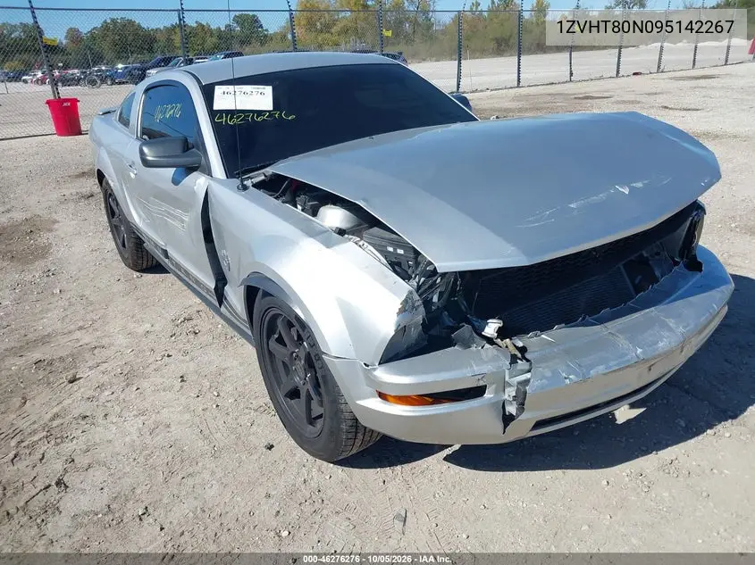 FORD MUSTANG 2009, VIN 1ZVHT80N095142267