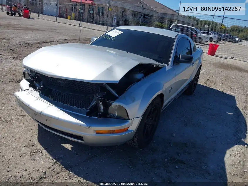 2009 FORD MUSTANG VIN 1ZVHT80N095142267 — фото 2